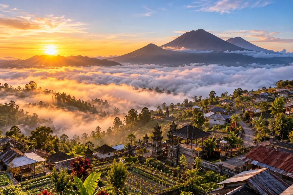 Pinggan Village Kintamani Bali Guide and Cloud Views