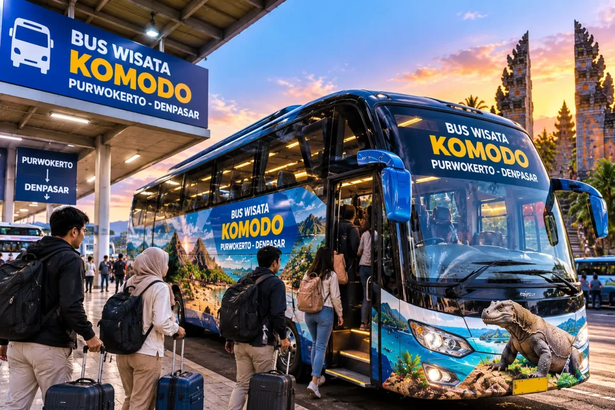 Harga Tiket Bus Purwokerto Denpasar dan Jadwal Berangkat