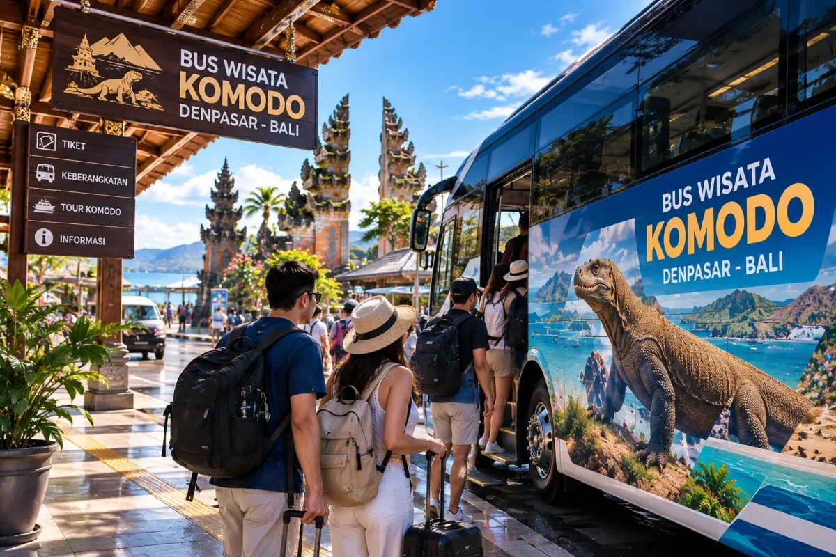 Harga Tiket Bus Wisata Komodo Denpasar Purwokerto Terbaru