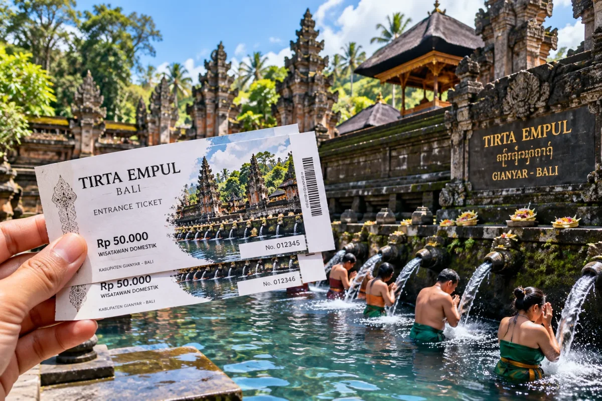 Tirta Empul Ticket Price 2026 for Locals and Foreigners