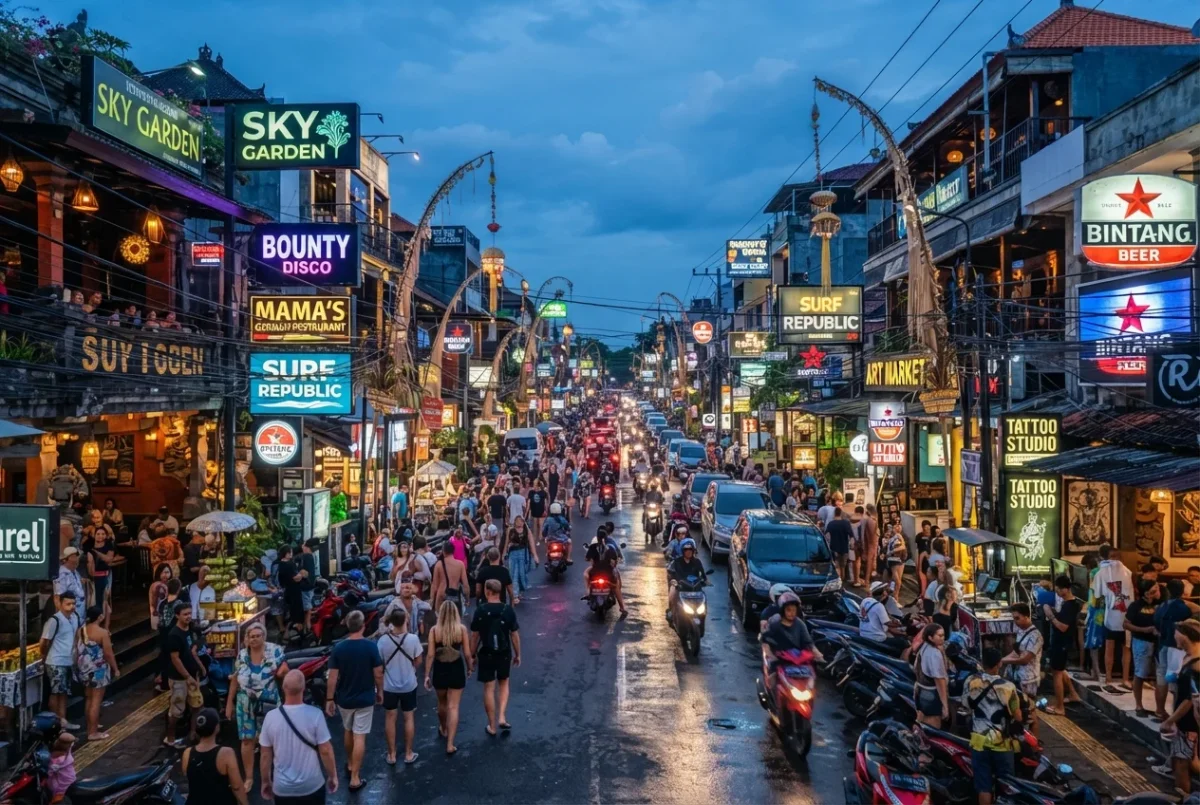 Jalan Legian Kuta Is Often Jammed and Here Is Why Walking Wins