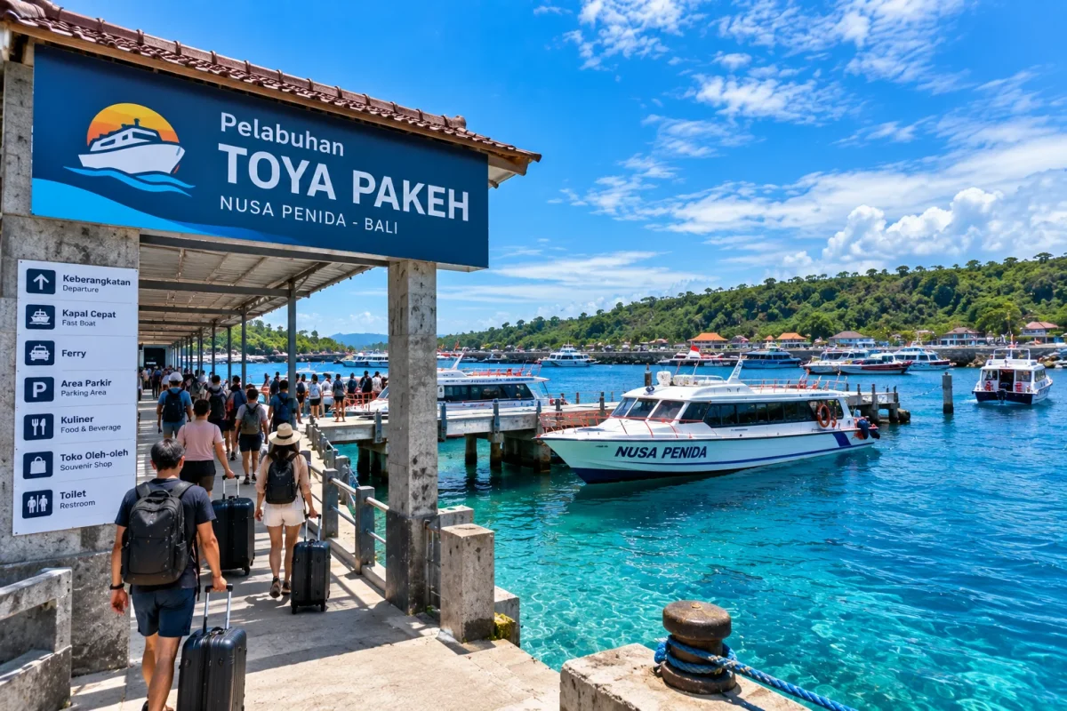Pelabuhan Toya Pakeh Nusa Penida: Lokasi, Fast Boat dan Cara Menuju ke Sana