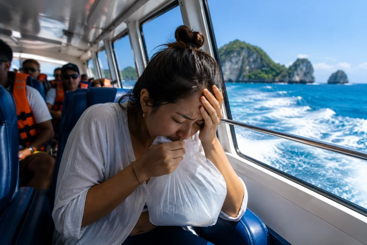 Tips to Avoid Seasickness on a Fast Boat to Nusa Penida
