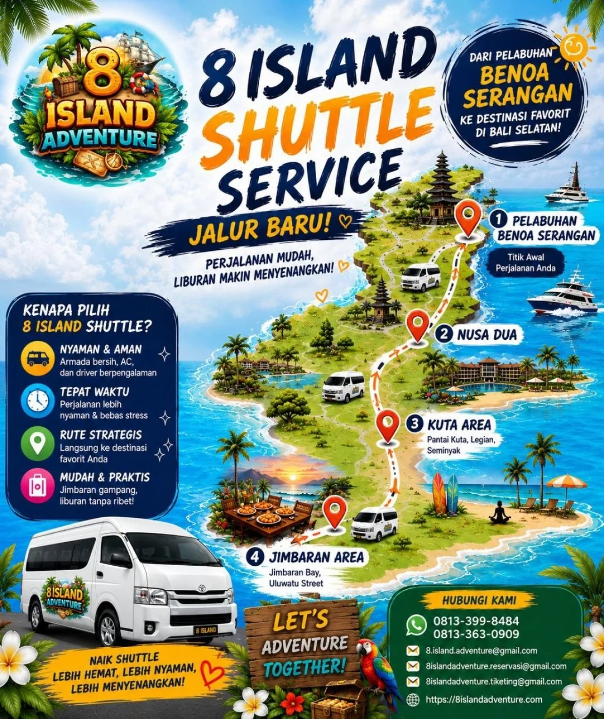 Your Easy Way to Explore South Bali